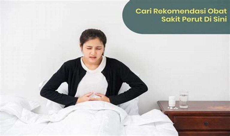 Obat Sakit Perut Ampuh dan Aman, Bye Sakit!