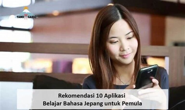 Raih Kefasihan Bahasa Jepang dengan Aplikasi Mobile Andalan!
