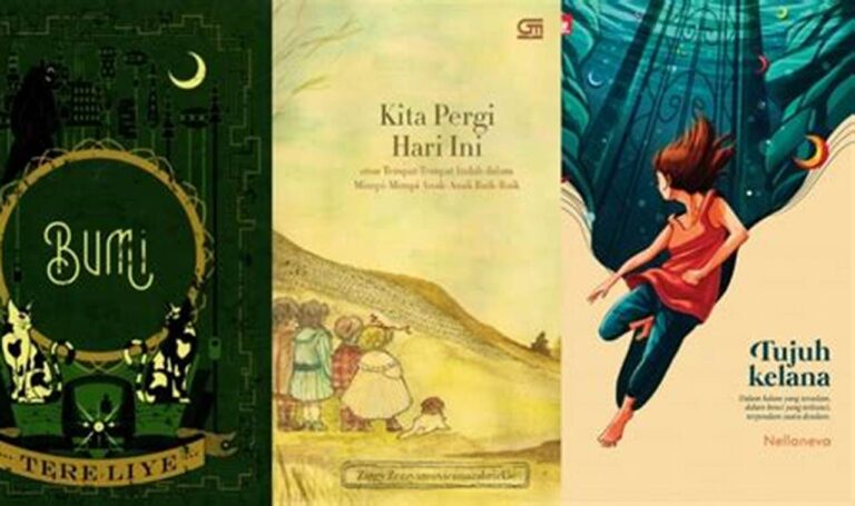 Buku Novel Fantasi Seru yang Bikin Ketagihan