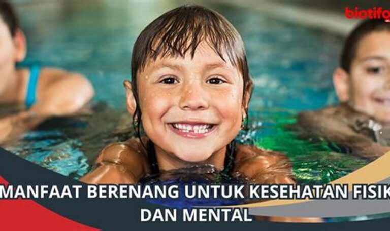 Renang: Rahasia Kesehatan Fisik dan Mental yang Luar Biasa
