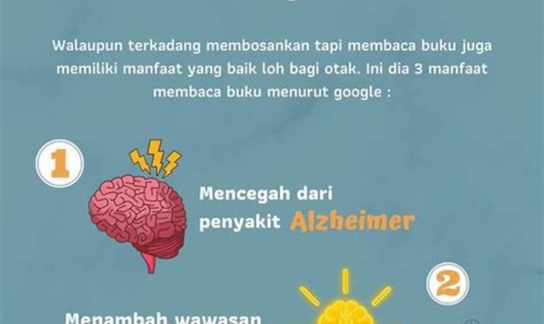 Manfaat Membaca Buku: Kunci Otak Cerdas dan Sehat