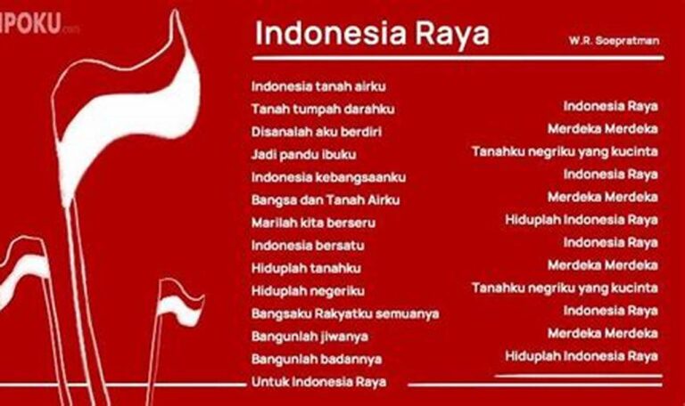 Rekomendasi Terlengkap Lagu Nasional yang Bikin Dada Bergetar!