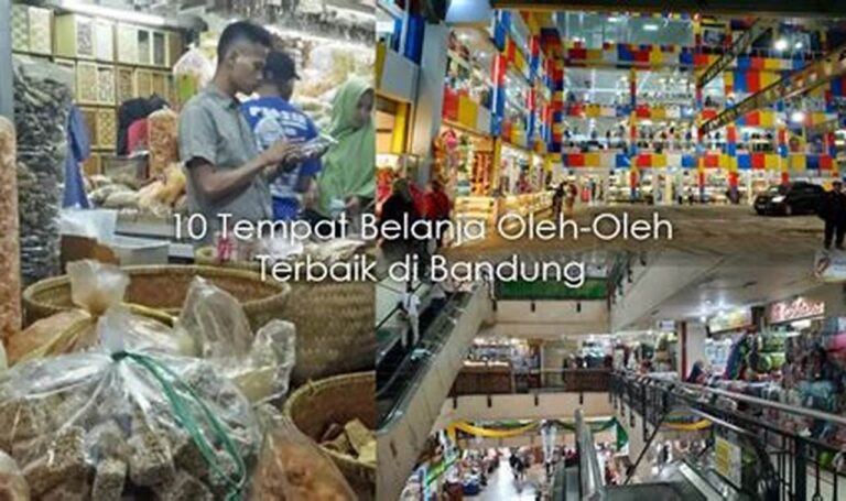 Cari Oleh-oleh Kekinian di Bandung? Cek Tarifnya!
