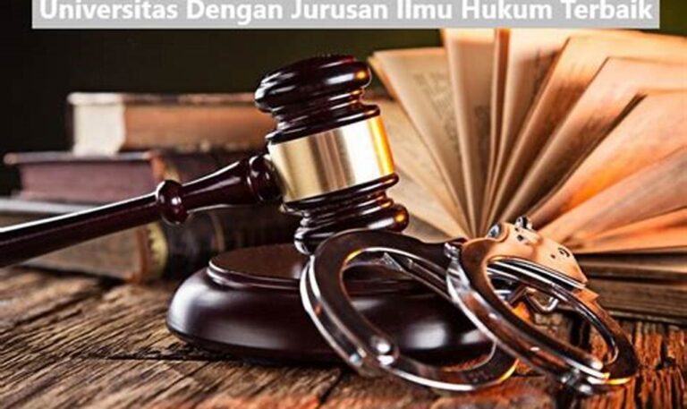 Kampus Unggulan untuk Raih Sukses Karier di Bidang Hukum