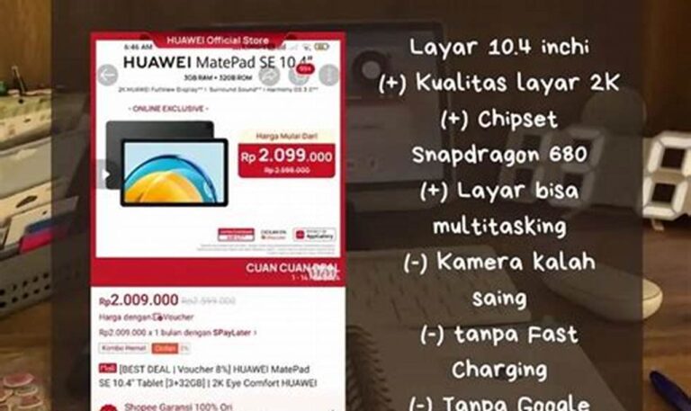 Rekomendasi Gadget Murah untuk Pelajar, Belajar Maksimal Tanpa Bikin Kantong Jebol