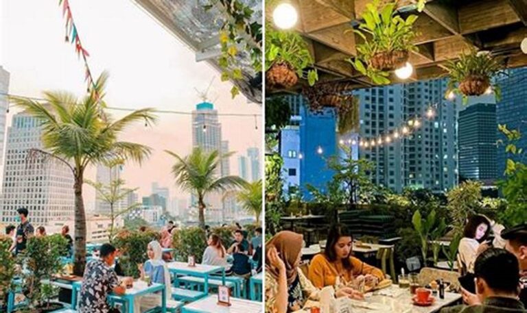 Nikmati Suasana Asri di Kafe Surabaya yang Menawan