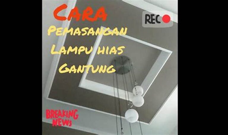 Pasang Lampu Hias Cantik, Cek Dulu Biaya Pasangnya!