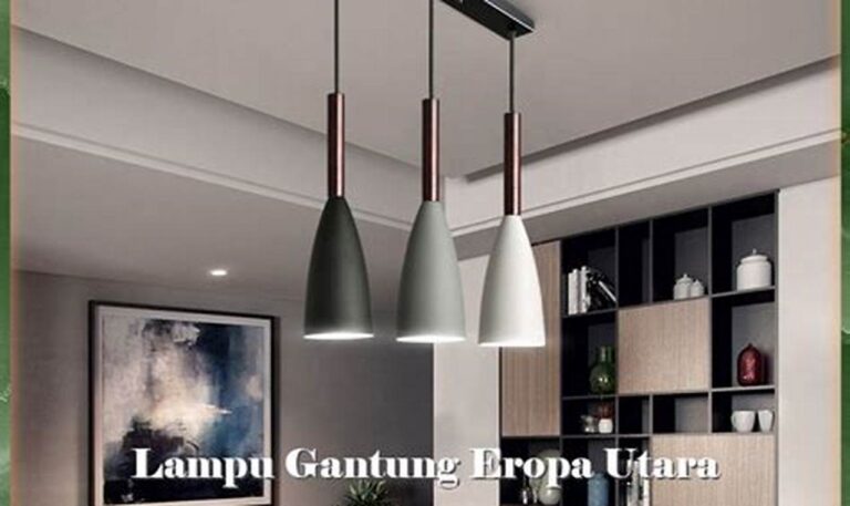 Pasang Lampu Hias Dapur? Cek Biaya Lengkapnya di Sini