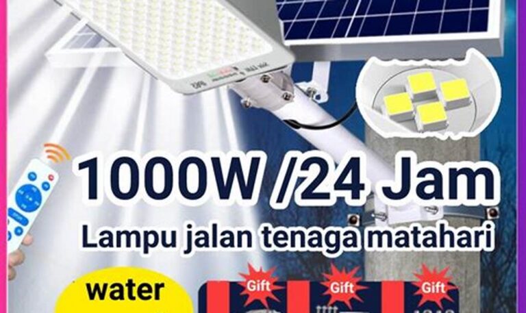 Biaya Pasang Lampu Sorot Luar: Panduan Lengkap