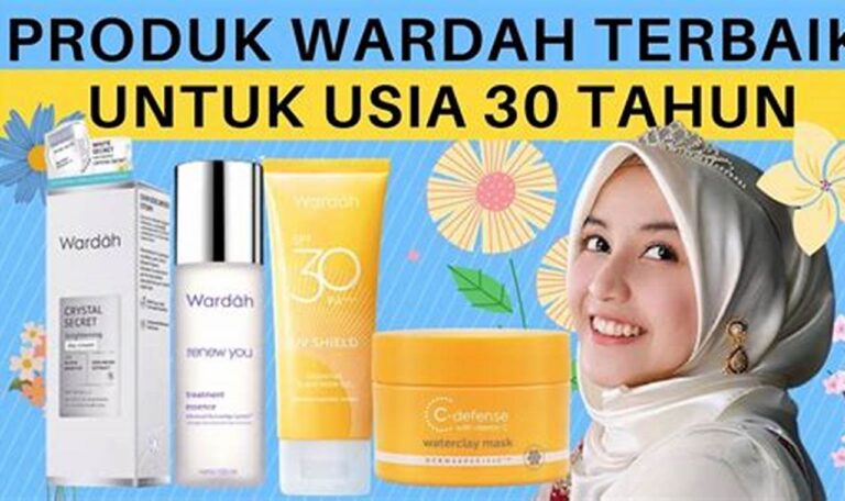Produk Skincare Anti-Aging Terbaik untuk Wanita 30-an: Wajah Awet Muda dan Sehat