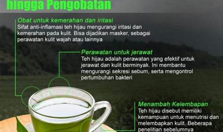 5 Manfaat Teh Hijau: Detoksifikasi Alami untuk Tubuh Lebih Sehat