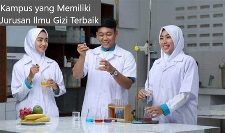 Rekomendasi: Kampus Terbaik untuk Raih Sukses di Jurusan Ilmu Gizi