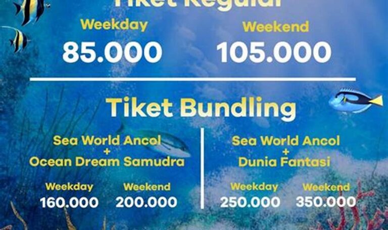 Buka Rahasia! Cek Biaya Masuk Sea World Ancol Terbaru