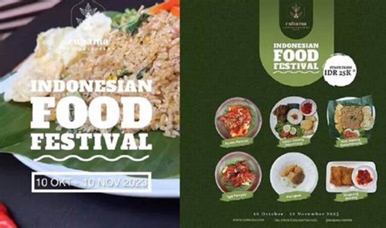 Jelajahi Dunia Kuliner di Festival Kuliner Internasional Terbaik