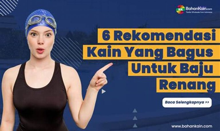 Rekomendasi Jitu: Baju Renang Nyaman untuk Olahraga yang Bikin Betah