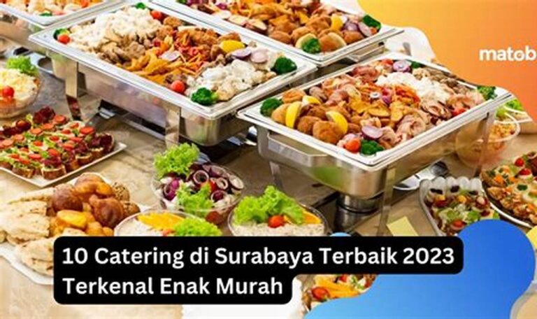 Daftar Tempat Les Katering di Surabaya, Raih Dapur Profesionalmu