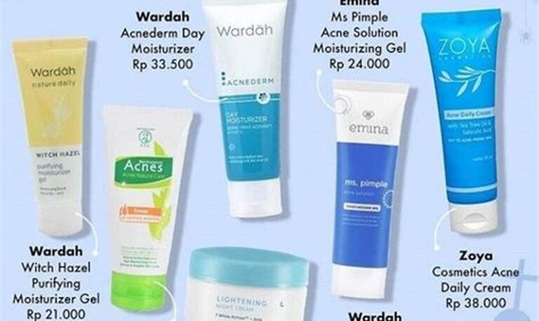Rekomendasi Skincare Ampuh Atasi Jerawat dan Kulit Berminyak