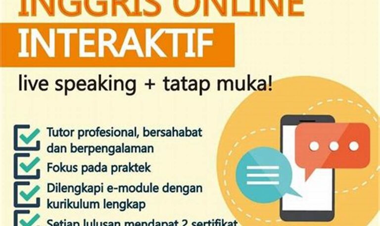 Belajar Bahasa Inggris Online: Rekomendasi Kursus Terbaik