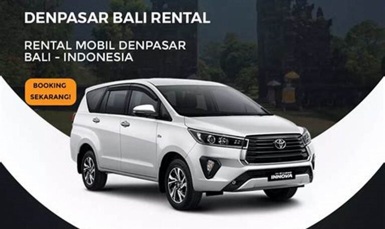 Harga Sewa Mobil di Bali: Panduan Lengkap Biaya dan Tips Menaklukkan Pulau Dewata
