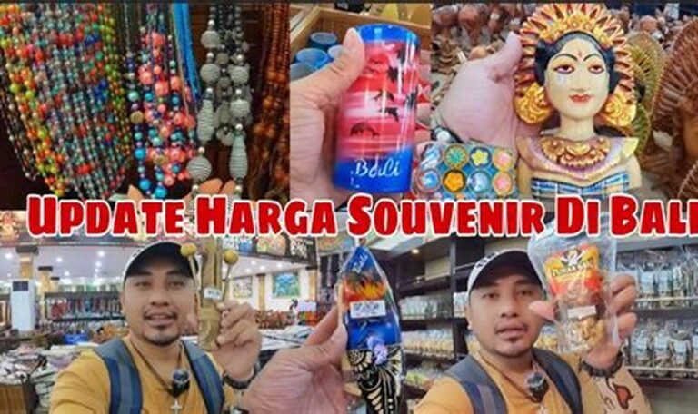 Temukan Surga Belanja Souvenir Murah Meriah di Bali