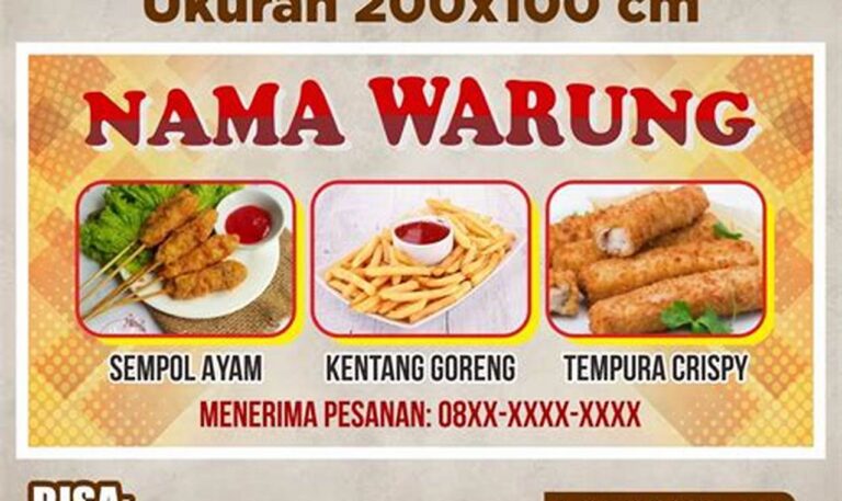 Warung Makanan Ringan: Camilan Lezat untuk Segala Momen