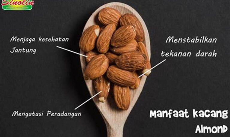 5 Rahasia Jantung Sehat Tersembunyi di Balik Kacang Almond