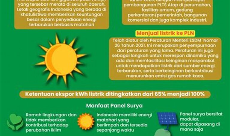 Rasakan Keunggulan Energi Surya: Kunci Kemandirian Energi Nasional