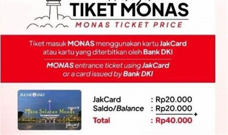 Jelajahi Monas: Daftar Harga Tiket Masuk Terbaru
