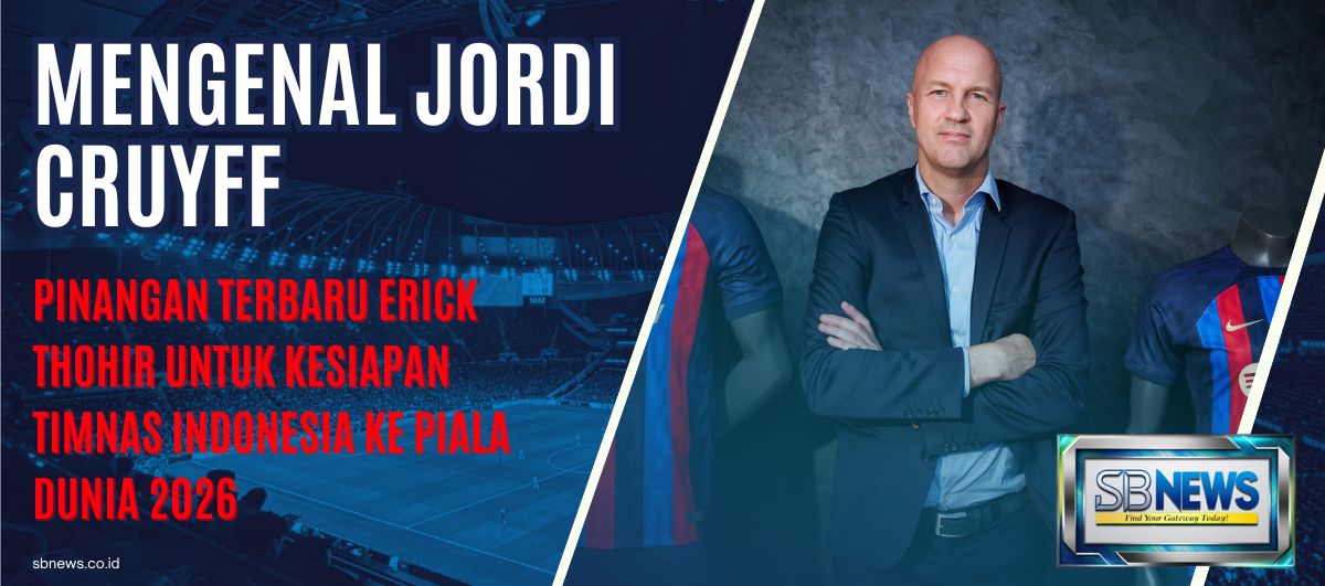 Mengenal Jordi Cruyff, Pinangan Terbaru Erick Thohir untuk Membawa Timnas Indonesia ke Piala Dunia 2026 1 Jordi Cruyff