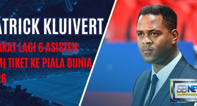 Kluivert Angkat Lagi 6 Asisten