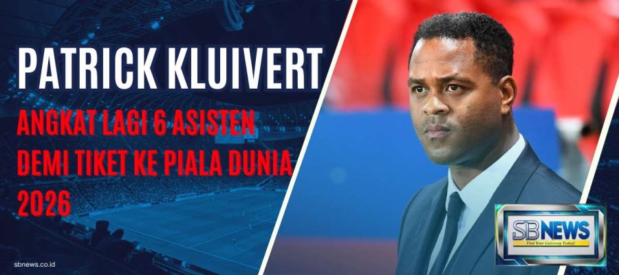 Kluivert Angkat Lagi 6 Asisten