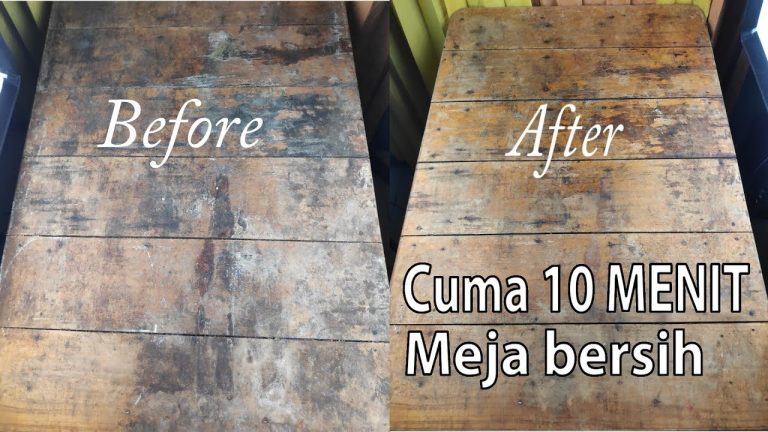 Cara Ajaib Membersihkan Noda Membandel di Permukaan Meja