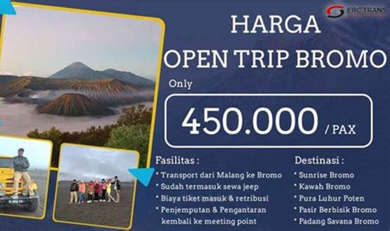Paket Hemat Liburan Tak Terlupakan ke Bromo