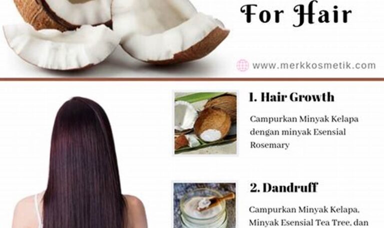 Nutrisi 'Super' Minyak Kelapa: Rahasia Rambut Sehat
