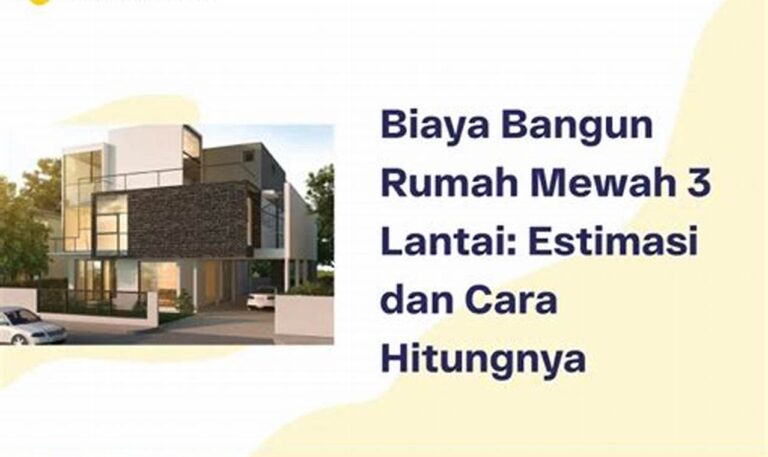 Estimasikan Biaya Mewujudkan Rumah Mewah Impian Anda