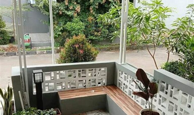 Biaya Bangun Teras Minimalis: Hemat dan Bergaya