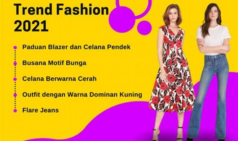 Tren Fashion Terkini yang Wajib Kamu Tahu!
