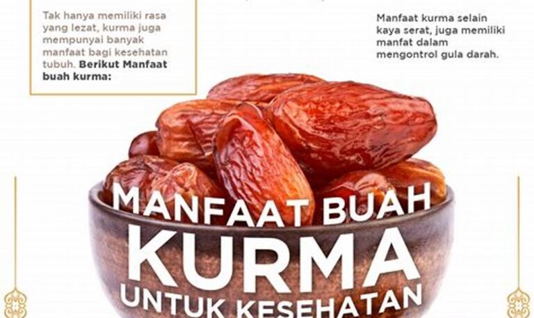 5 Rahasia Kurma untuk Pencernaan Sehat