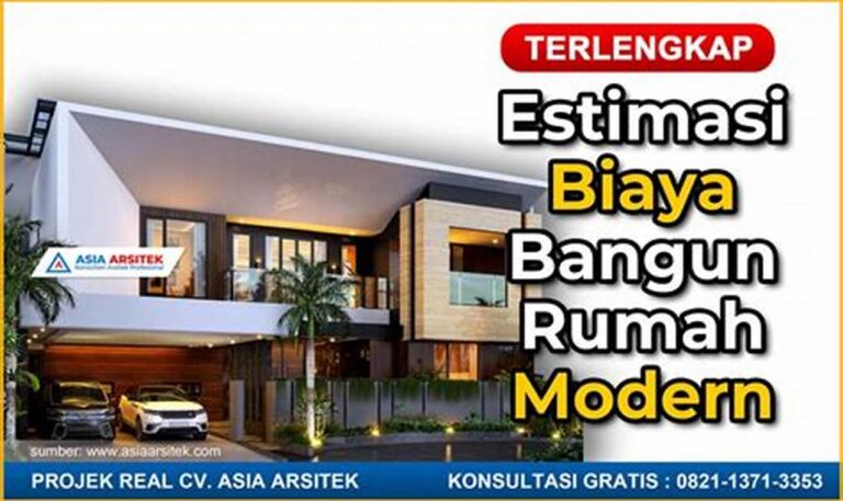 Estimasi Tepat: Hitung Biaya Interior Rumah Modern Anda!