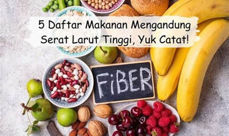 Serat Larut untuk Menurunkan Kolesterol: Makanan Sehat & Manfaatnya