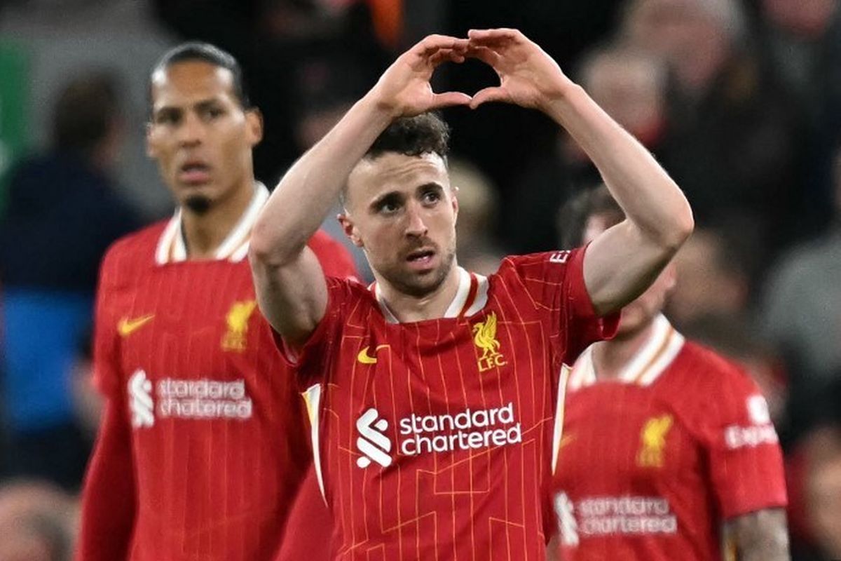 Liverpool Menang Tipis 1-0 Dalam Derby Merseyside, Diogo Jota Pembeda 1 diogo jota