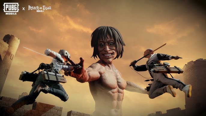 HEBOH! Collab PUBG MOBILE X Attack on Titan! 3 PUBG MOBILE X Attack on Titan