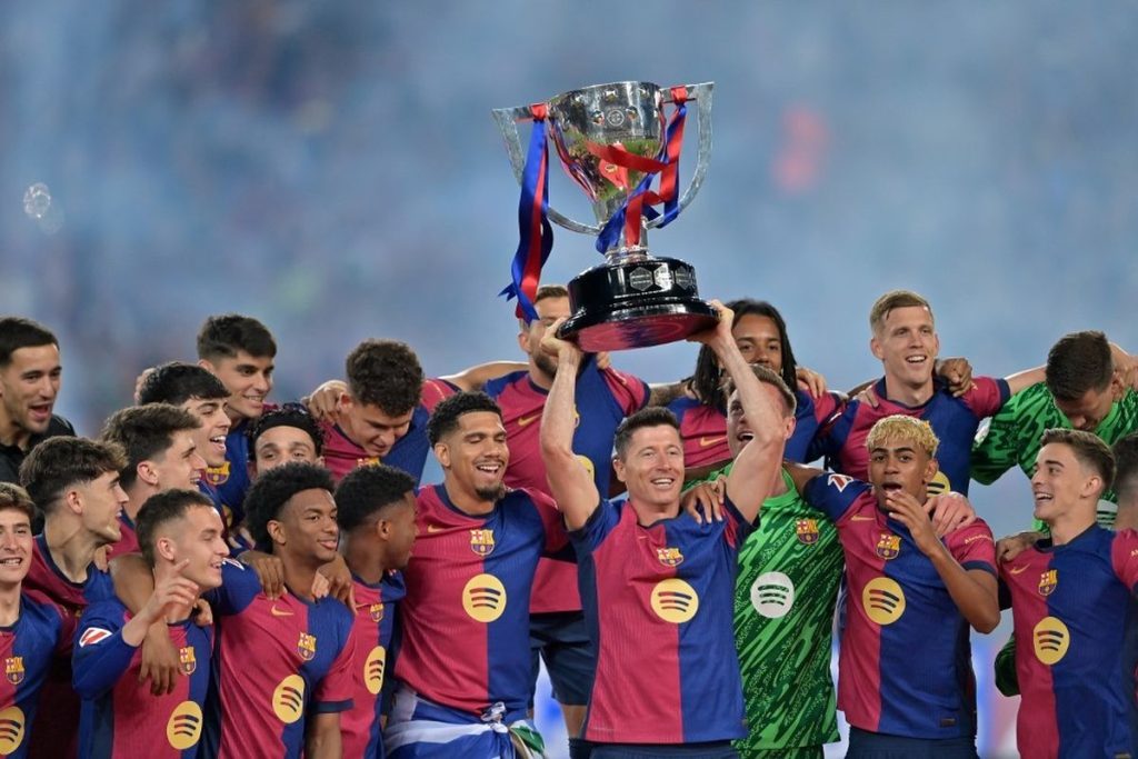Espanyol 0-2 Barcelona: Tiga Poin Antar Blaugrana ke Tangga Juara LaLiga 2024/2025 1 barcelona juara laliga