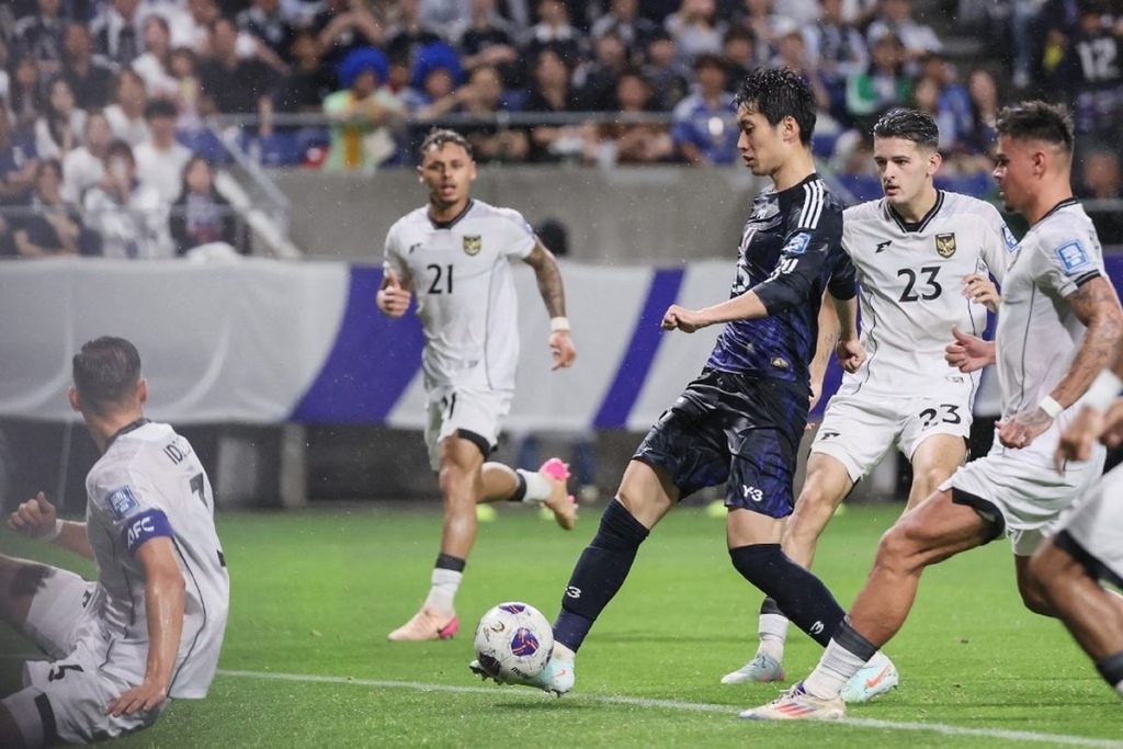 Jepang 0-6 Indonesia, Skuad Garuda Petik Banyak Pelajaran di Matchday Terakhir Ronde Ketiga Kualifikasi Piala Dunia 2026 1 jepang vs indonesia